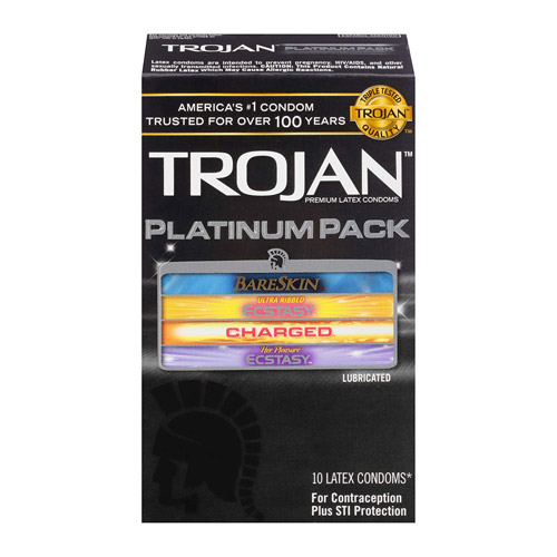 Product: Trojan Platinum 10 pack