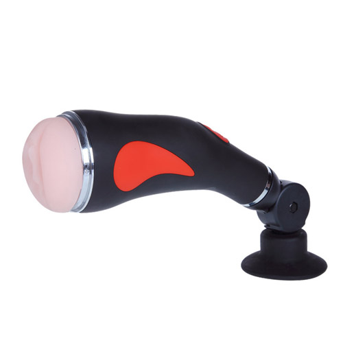 Product: Handsfree vibrating masturbator with detachable suction cup