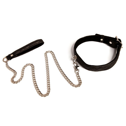 Product: Bettie Page bondage collar and lead set