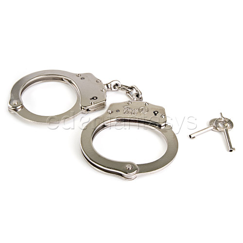 Product: Double locking nickel handcuffs