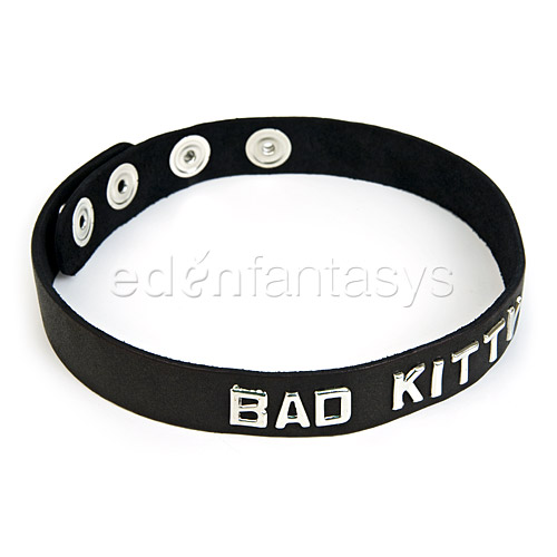 Product: Bad kitty wordband collar