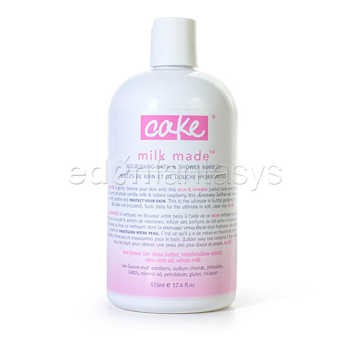 Product: Milk made nourishing bath and shower bubbles
