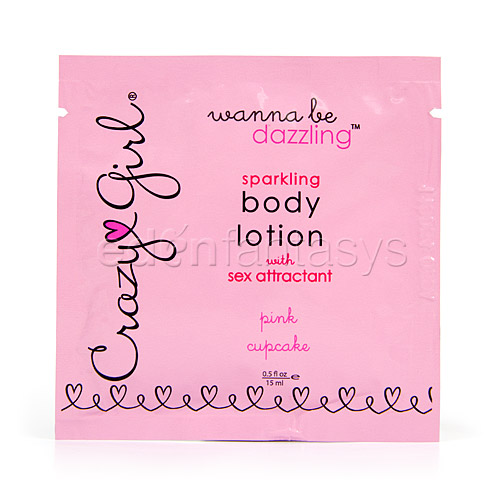 Product: Crazy girl sparkling body lotion