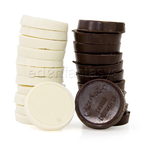 Product: Strip chocolate checkers refill