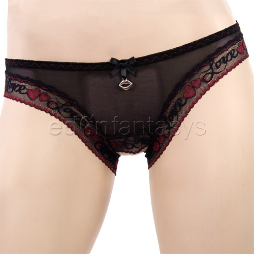 Product: Love crotchless panty