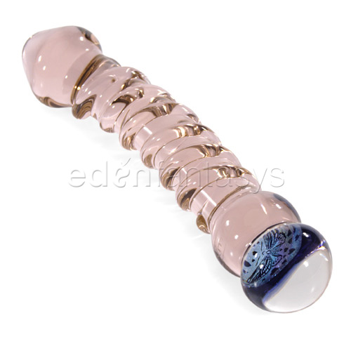 Product: Colorful spiral G-spot wonder with dichro marble