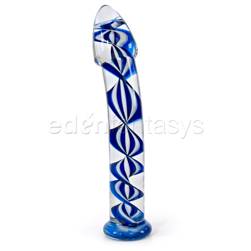 Product: Inside out filligrino shaft glass dildo