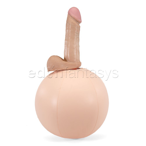 Product: Realistic cock and E-Z rider ball