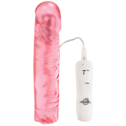 Product: Vibrating 8" jelly dong