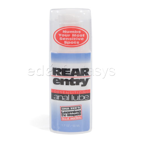 Product: Rear entry anal lubricant
