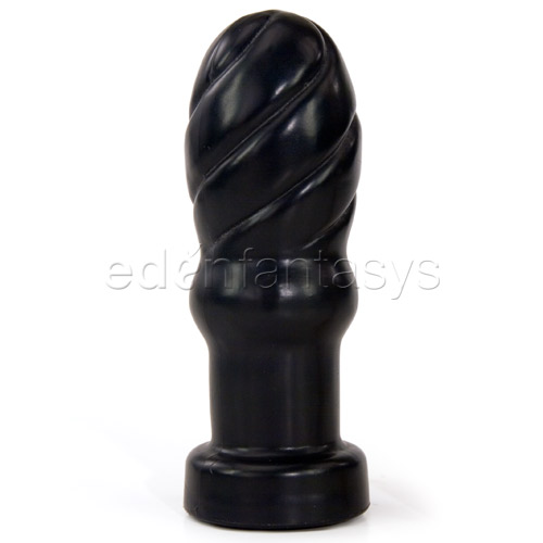 Product: Bonez black dick swirl plug