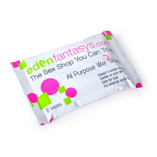 Product: Eden toy and body wipes