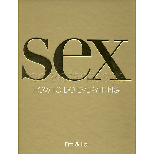 Product: Sex. How to Do Everything