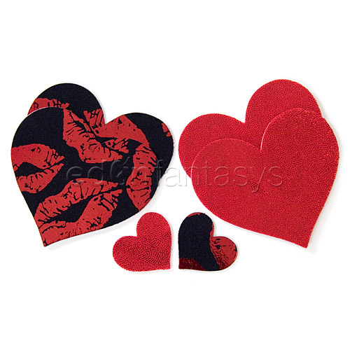 Product: Hot lips heart pasties