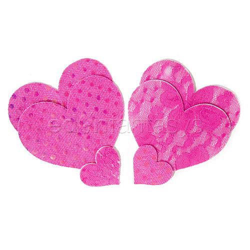 Product: Rio pink heart pasties