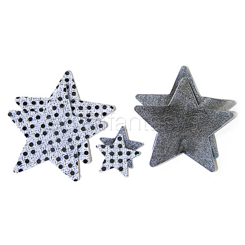 Product: Light silver star pasties