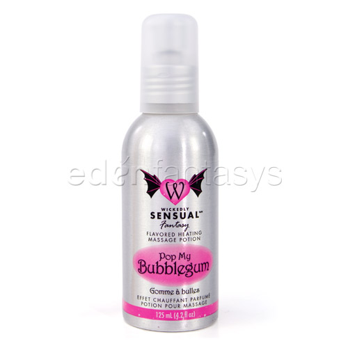 Product: Wickedly sensual flavored massage potion