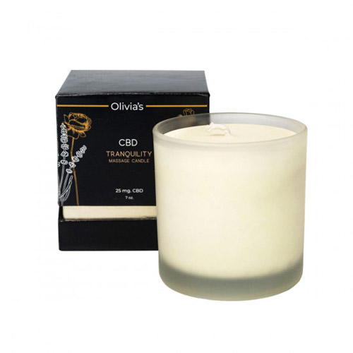 Product: CBD tranquility massage candle
