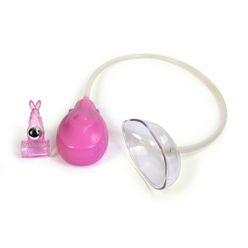 Product: Enhancer automatic pussy pump with vibrating rabbit