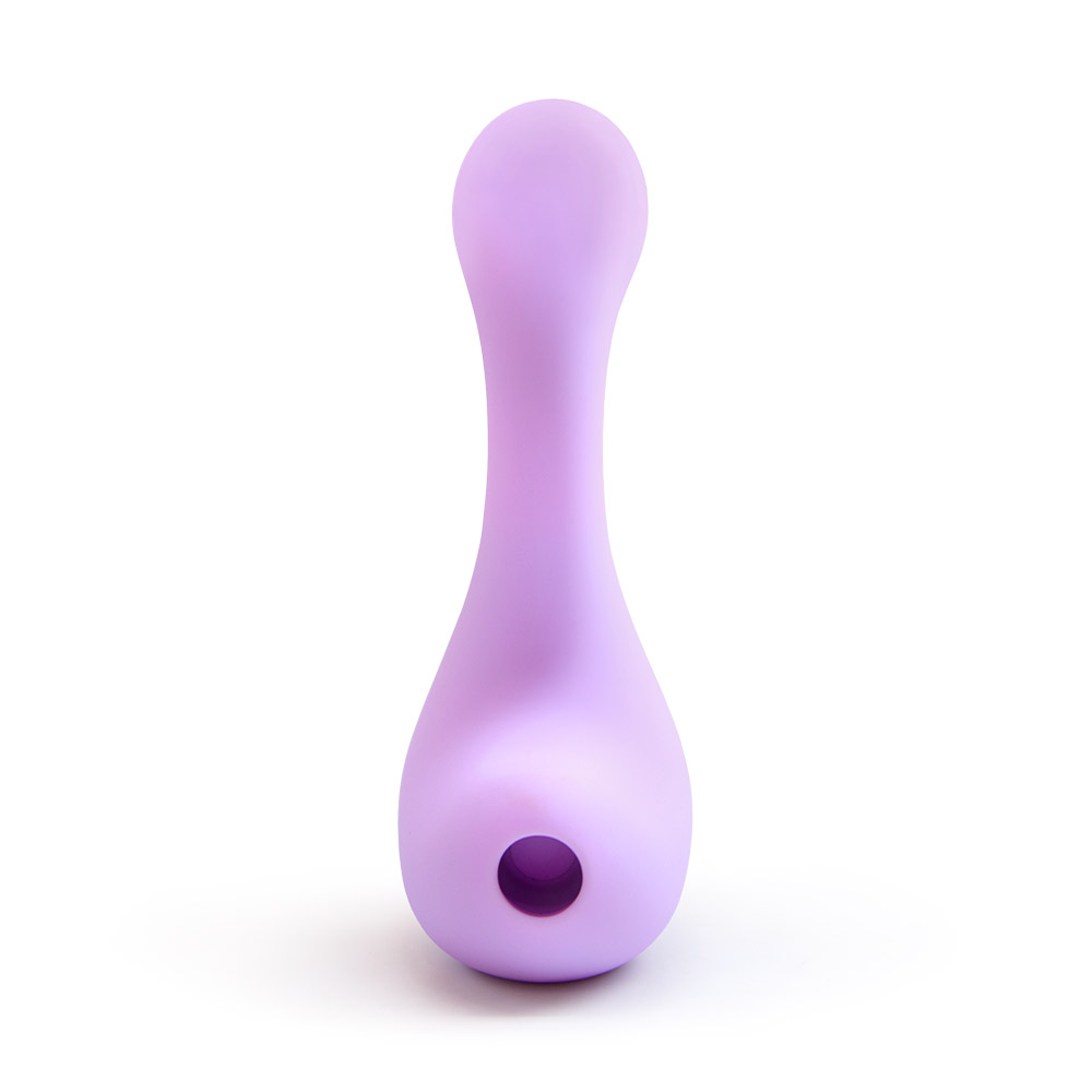 Puissante Coco Bendable Rechargeable Dual Ended Air Pulse Vibrator
