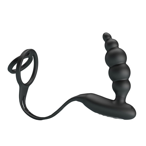 Product: Vibrating penis sleeve with plug