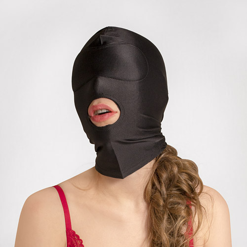 Product: Open mouth spandex hood