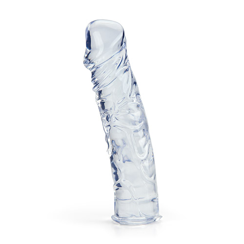 Product: Clear realistic dildo