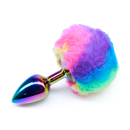 Product: Rainbow bunny tail
