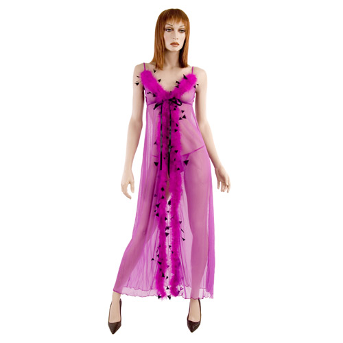 Product: Flamingo gown with g-string
