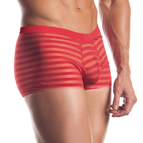 Product: Striped mesh boxer