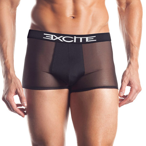 Product: Mesh boxer with logo waistband