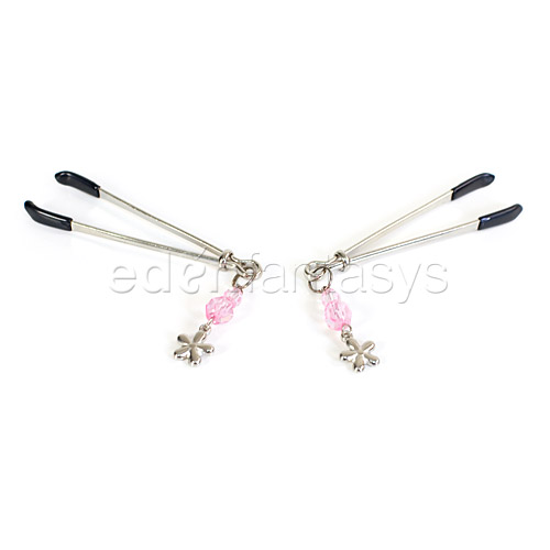 Product: Pink flower clamp