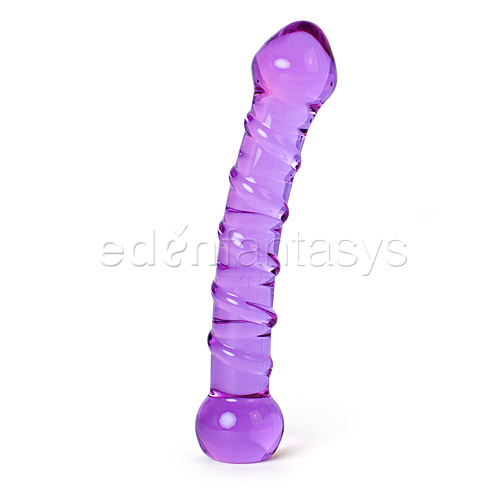 Product: Don Wands curved purple swirl