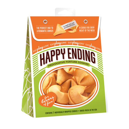 Product: Happy ending fortune cookies - for lovers of fun