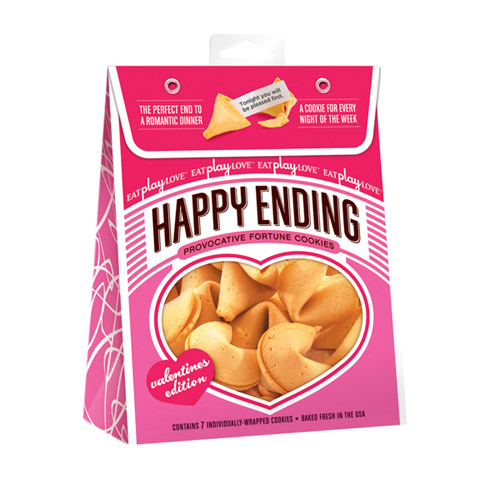 Product: Happy ending fortune cookies valentines edition