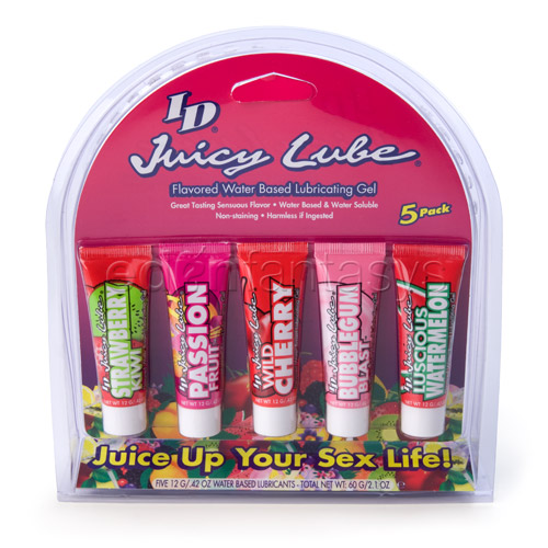 Product: ID juicy lube 5 pack