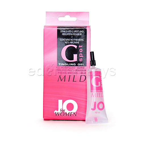 Product: System JO G-spot tingling gel mild
