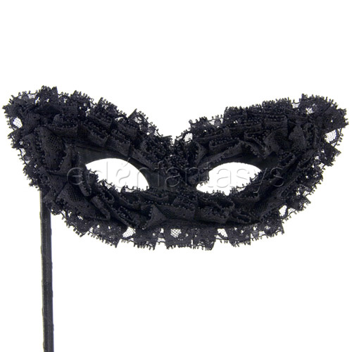 Product: Ruffle masquerade mask