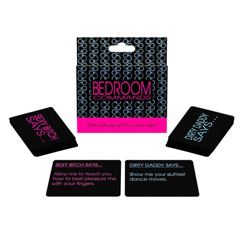 Product: Bedroom commands card game