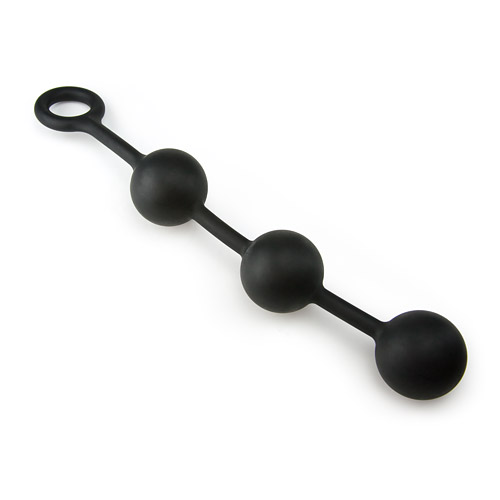 Product: Colossal silicone anal beads