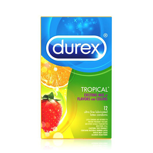 Product: Durex tropical mixed 12 Pack