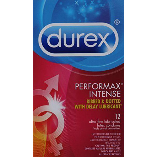 Product: Durex performax intense 12 pack
