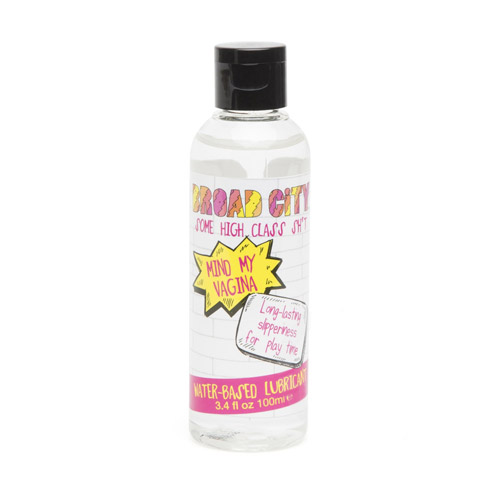 Product: Broad City mind my vagina water-based lubricant