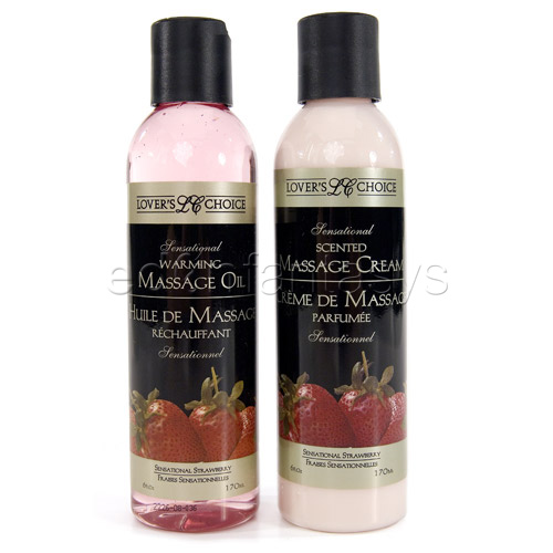 Product: Scented massage combo