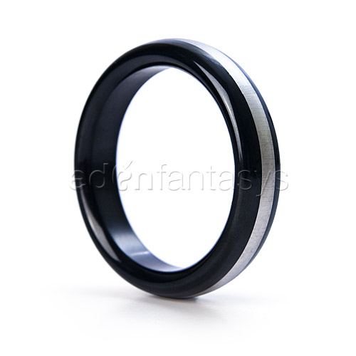 Product: Stripe stainless steel cock ring