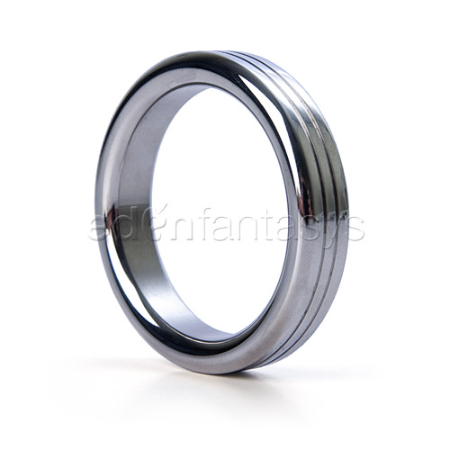Product: Groove stainless steel cock ring