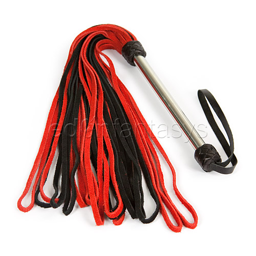 Product: Loop suede leather flogger