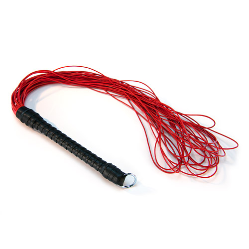 Product: Leather flogger looped assorted colors