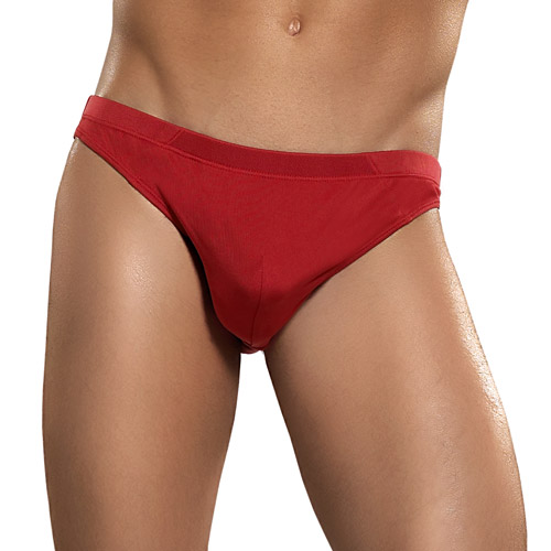 Product: Red knit silk briefs
