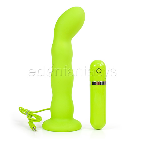 Product: Silicone tickler green